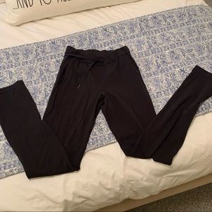 Lululemon high rise stretch pants black 4
